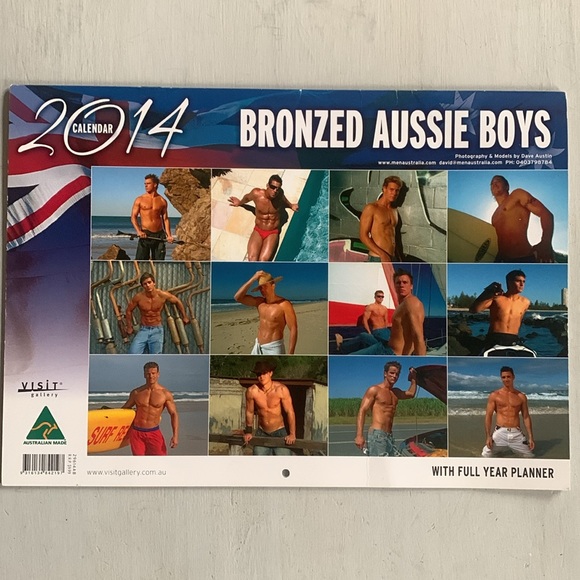2014 Bronzed Aussie Boys Calendar - Picture 4 of 6